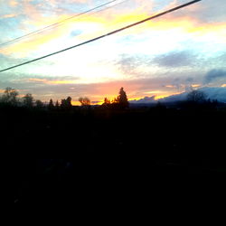 Serene Sunset View from a Distance