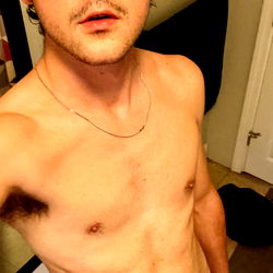 OnlyFans Gray in Shirtless Selfie