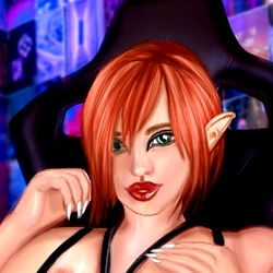 Cyberpunk Gaming and Fantasy Character