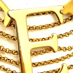 YeiLove, Onlyfans Model Wearing a Gold Chain Necklace with an Exclamation Point Design