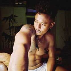 Omi, the Traveler in a cozy setting