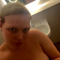 OnlyFans Model Samantha Posing in Bathroom Mirror