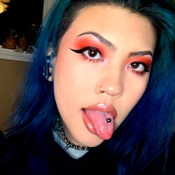 Stylized Model with Unique Makeup