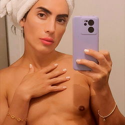 A Model from OnlyFans Shares a Candid Moment