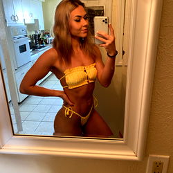 Fitness Model Audrey Posing in Bikini