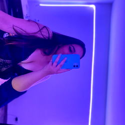 Alejandra on the Purple Carpet