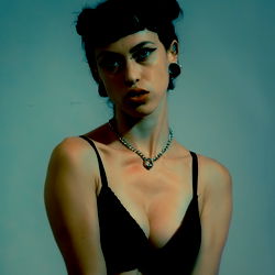 OnlyFans Model Ash Meurent in Black & White Photography