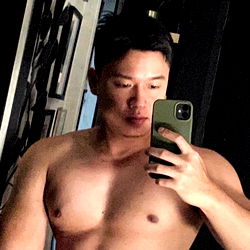 Chr TH, Thai Model and Actor, Showcasing His Physique