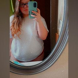 Jess in a White Shirt, 😜