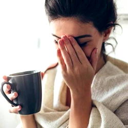 Emotional Moment of a Woman in Ecuador