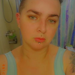 OnlyFans Model Aiyanna Winters Sharing a Bathroom Mirror Selfie