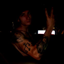 Fitness Enthusiast at Night