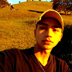 A Young Man Posing for a Photo