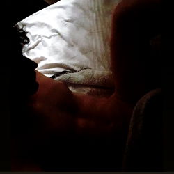 Intimate moment captured in the image