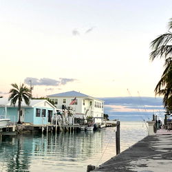 Scenic Harbor View at Dusk
