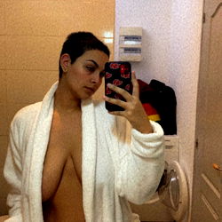 OnlyFans Model Photoshoot in Bathrobe and Robe