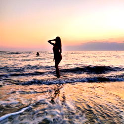 Serene Sunset Photoshoot on the Beach
