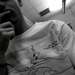 An artistic portrait of a man