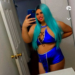 SexiBaybarbie's Onlyfans Debut in Blue Cosplay