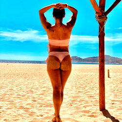 Anngy on a Sunny Beach