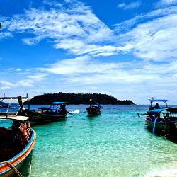 Tropical Beach Scene