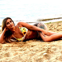 Alissa, Onlyfans Model Posing on Beach