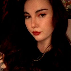 Strong Female Model in Black & White