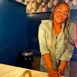 Onlyfans Model D💅™ Standing in a Bathroom