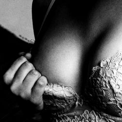 Intimate Apparel Model in Chic Lingerie