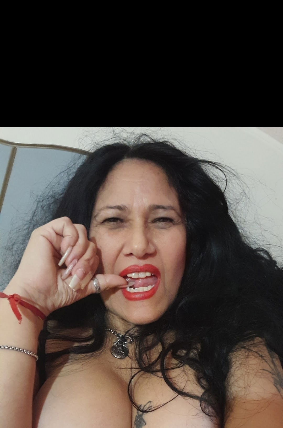 Nasty Granny Silver hair pussy photo