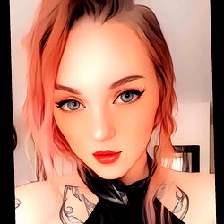 Attractive Female Model in Atmospheric Photo