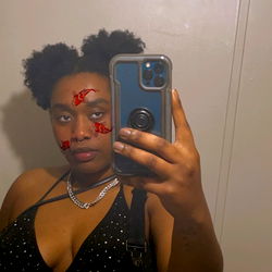 Onlyfans Model Gynifer in a Bathing Suit, Taking a Selfie with Bandage on Nose