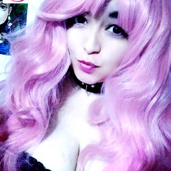 Beautiful Female Model in Elegant Cosplay Gear