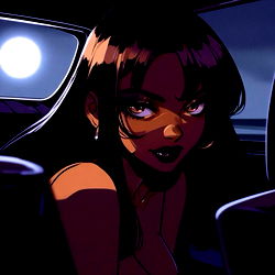 Aria Lennox - Stylish Model's Car Interior Shoot