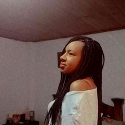 Intimate Moment of a Model