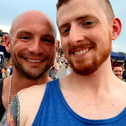 Candid Moment at a Concert