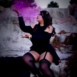 Aly the Witch in Magical Cosplay