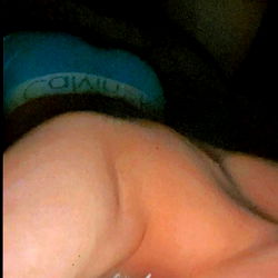 Intimate and private moment captured on phone