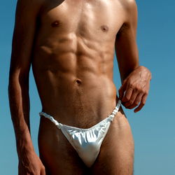 A Model Showcasing Fitness Attire