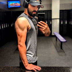 Fitness Enthusiast Nick Sharing His Muscle Gain Journey