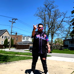 Alan Balderas, a Chicagoan rapper, making his way to the game