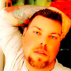 Bearded Man Relaxing