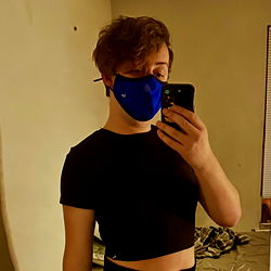 A Model's Fashionable Look