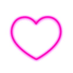 Vibrant Pink Heart Emoji in Model Photo