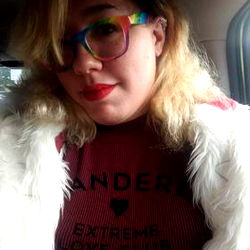 Emo Akiina Avedism, a 23-year-old model in United States