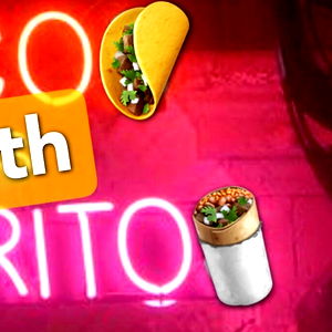 Taco inside Burrito photo