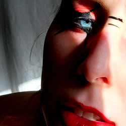 Aubrey Adam - Creative Portrait with Shadow Mask and Makeup