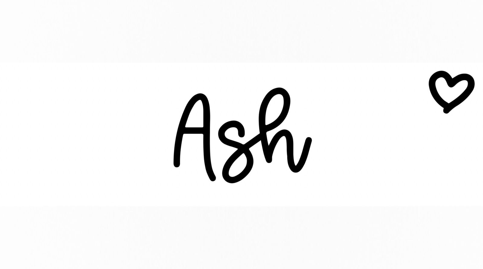 Ash photo