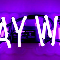 Stylish Neon Sign for Modern Homes