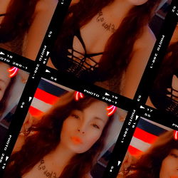 Model Photos Showcasing Babyyyyyyyy--b! with Tattoos and Lingerie